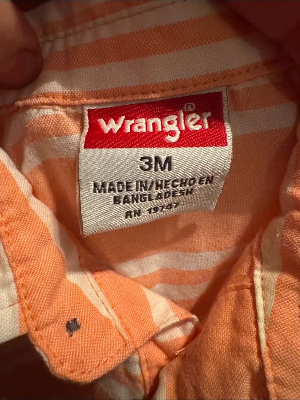 Wrangler soft striped